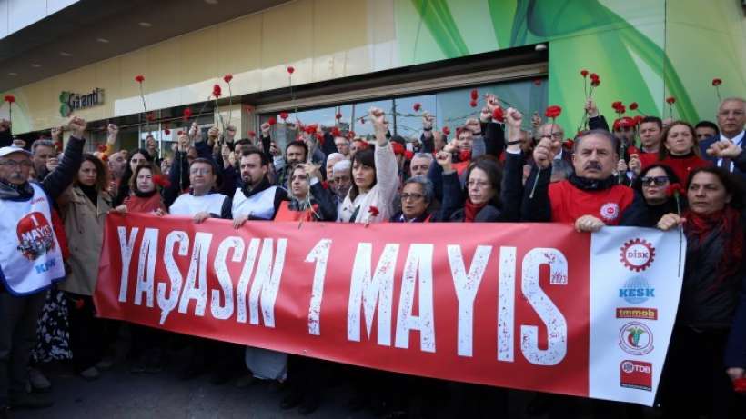 1 Mayıs 1977’de Taksim’de katledilenler anıldı