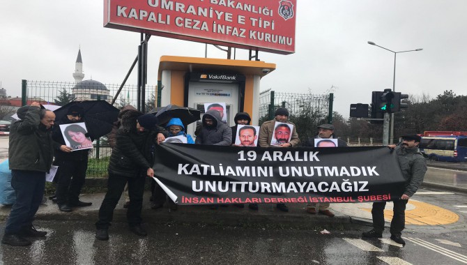 19 Aralık katliamını unutmadık! Unutturmayacağız!