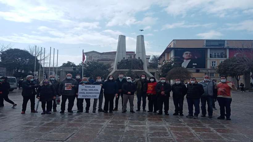 208 haftasında Bakırköy Özgürlük Meydanındaydılar I KHK iptal edilsin işimizi geri istiyoruz