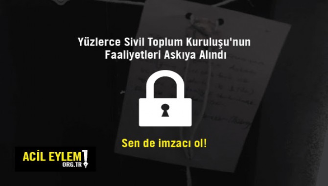 Af Örgütü hükümete çağrıda bulunup, imza kampanyası başlattı