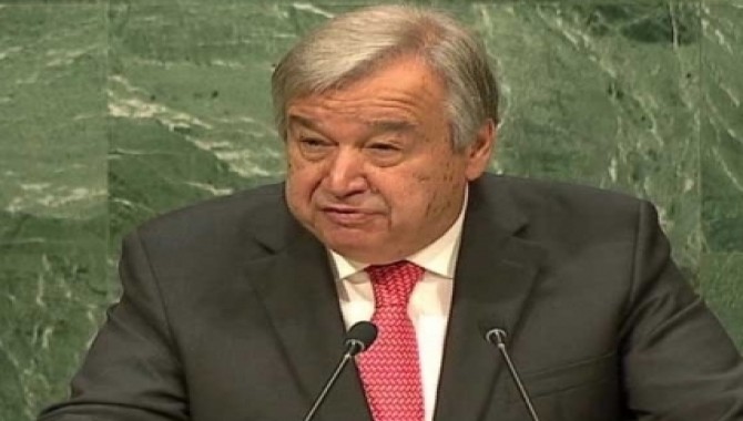 Antonio Guterres Birleşmiş Milletler Genel Sekreteri seçildi