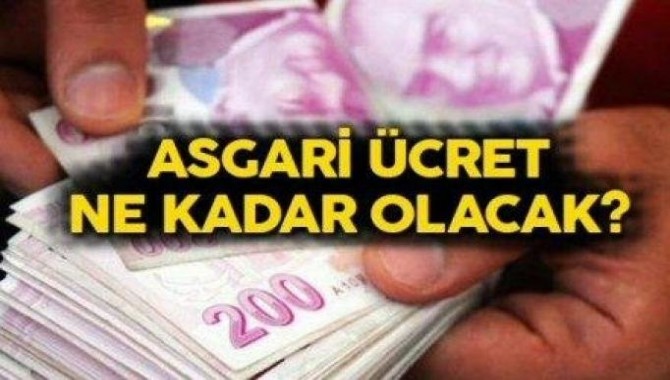 Asgari ücret için görüşmeler başlıyor