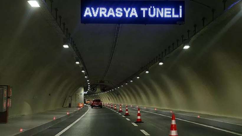 Avrasya Tüneli geçiş ücretine yüzde 26 zam