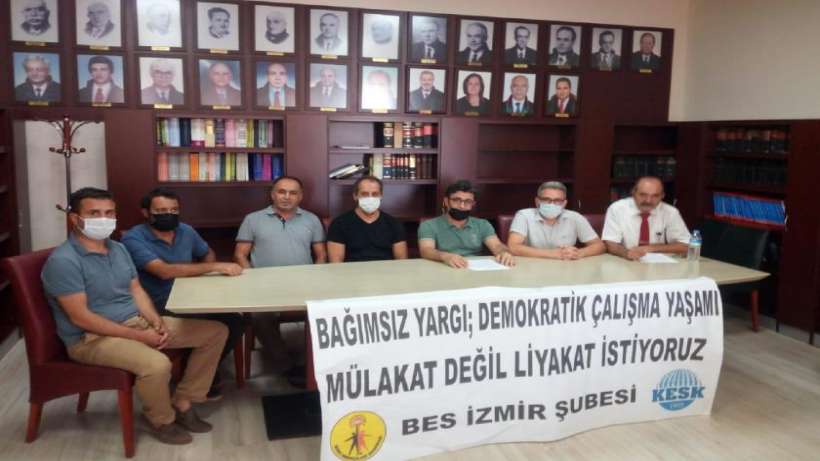 BES İzmir Şube: Bağımsız yargı için mücadele edeceğiz