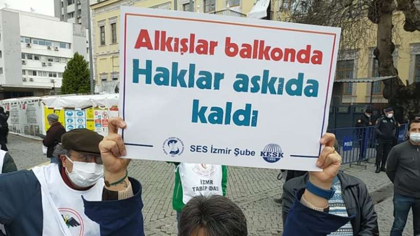 DEÜ Rektörü, 2 hemşireyi 8 Martta görevden uzaklaştırdı