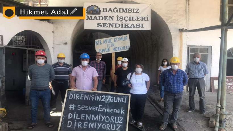 Direnen maden işçileri Ankaraya yürümeye hazırlanıyor