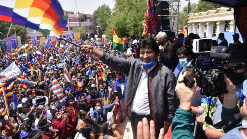 Evo Morales, Bolivya’ya geri döndü