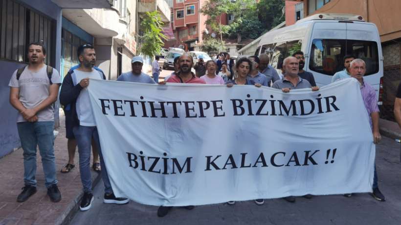 Fetihtepede sabahın erken saatlerinde polis eşliğinde kesimler başladı