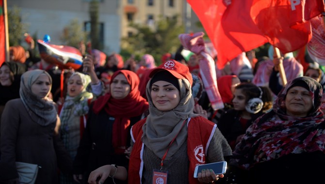 FHKC: Kudüs’ün kaderini mücadelemiz belirleyecek, Trump değil