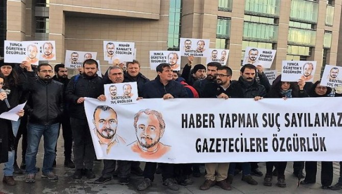 Gazeteciler Mahir Kanaat ve Tunca Öğreten tahliye edildi