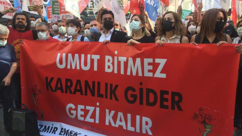 Gezinin 8. yılında İzmirde açıklama: Direneceğiz