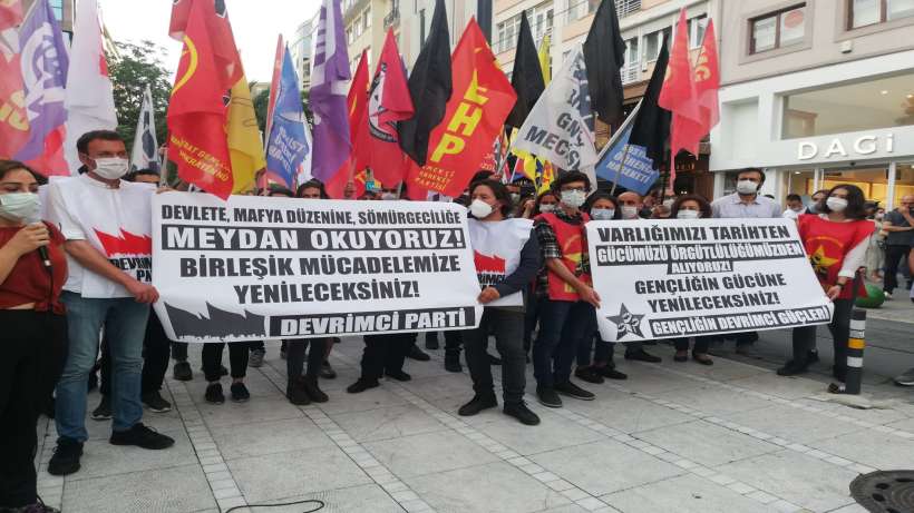 Gözaltılar protesto edildi I Devrimci Parti diz çökmeyenlerin partisidir