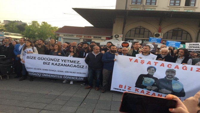 Gülmen ve Özakça’ya destek için her yerde açlık grevleri ve oturma eylemi