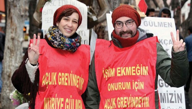 Gülmen ve Özakça'nın davası bugün: Gülmen 34 kiloya düştü