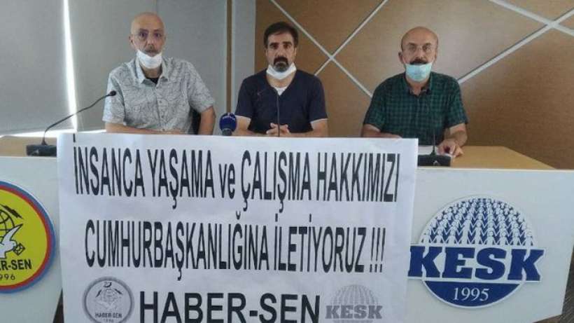 Haber-Sen üyeleri sürgünlere karşı Ankaraya yürüyecek