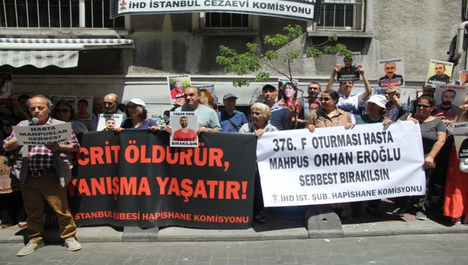 Hasta mahpus Orhan Eroğlu’yu muayene eden doktorlar “Buradan kimse olumlu rapor alamaz” dedi