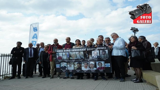 Haydarpaşa Gar'ında 10 Ekim'de katledilenler anıldı