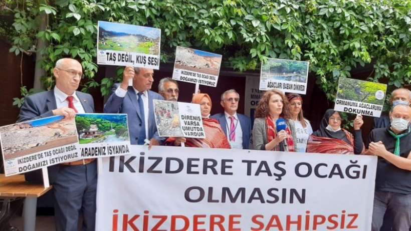 İkizdere köylüleri Ankaradan seslendi: Direnişten geri adım atmayacağız