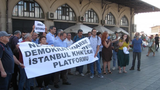 "İşimizi geri istiyoruz....KHK’lar gidecek biz kalacağız"