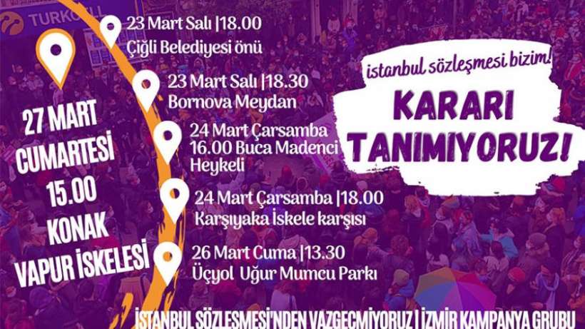 İzmir’de kadınlardan eylem çağrısı