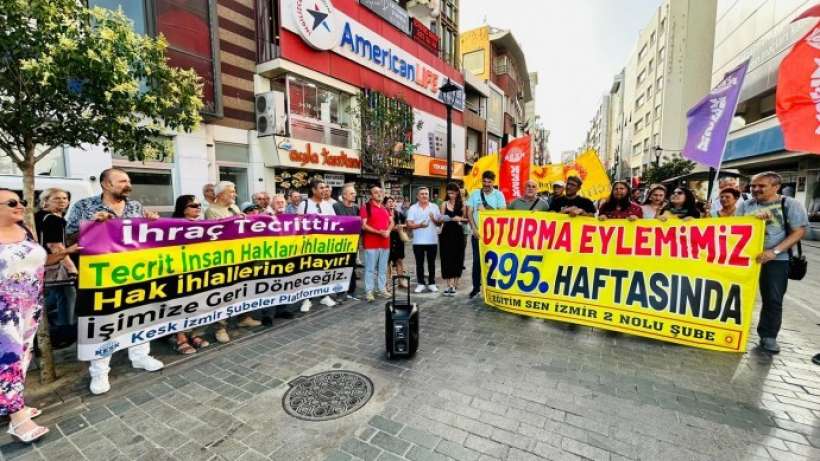İzmir KHK eyleminde kayyım tepkisi