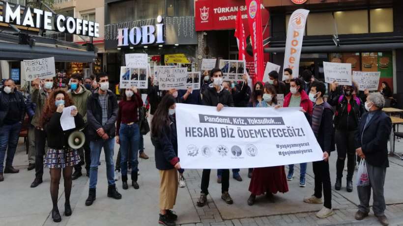 İzmirde hesabı biz ödemeyeceğiz eylemi