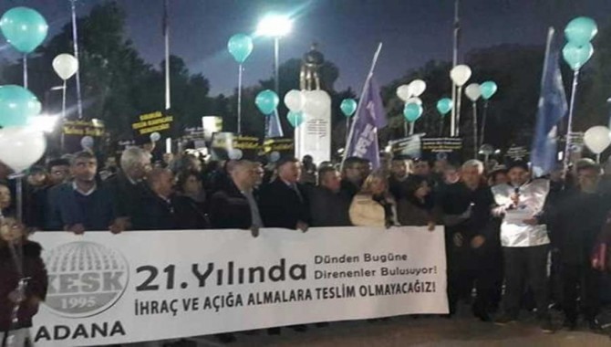 KESK 21 yılını kutladı: bugünden yarına umudu büyütmeye devam edeceğiz.