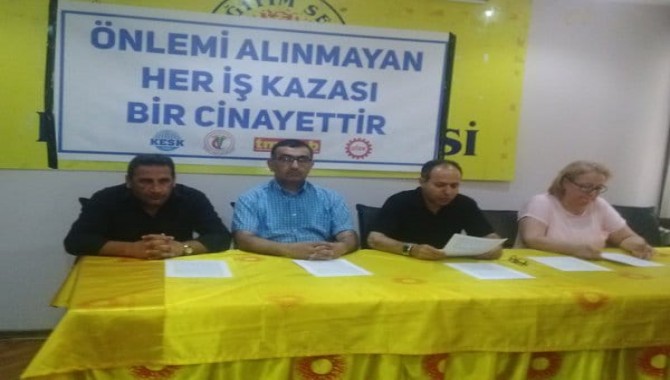 Kocaeli’de iş cinayetlerine protesto