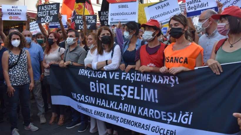 Konya katliamına İstanbuldan yanıt: Faşizmi tarihin çöplüğüne gömeceğiz