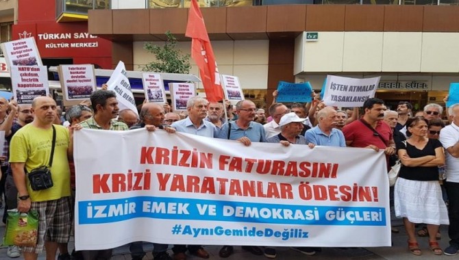 'Krizin faturasını emekçiler ödemeyecek; yaratanlar ödesin'