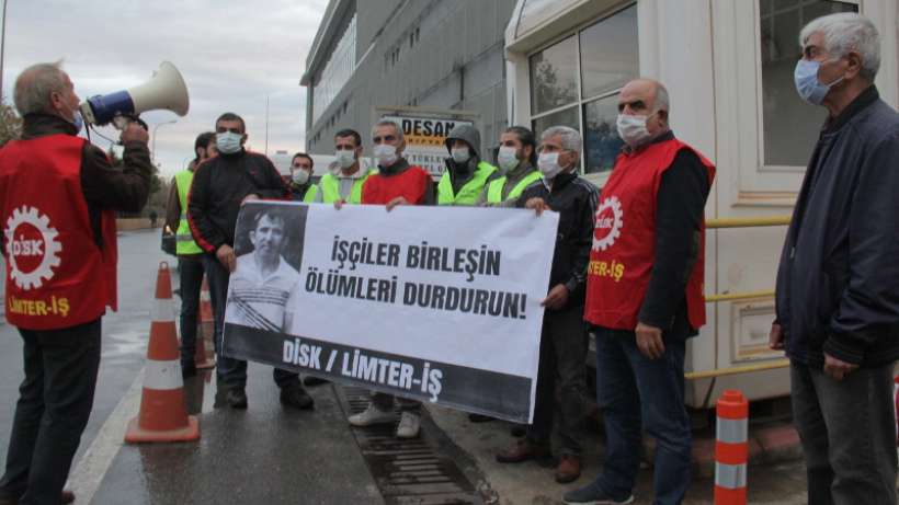 Limter-İş, DESAN Tersanesi önünden seslendi: İşçiler birleşin ölümleri durdurun