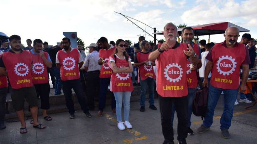 Limter-İş üyelerinin gasp edilen hakları için Tuzlada direnişe başladı