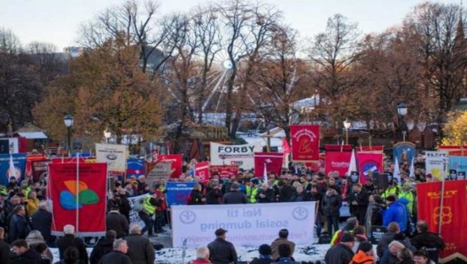 Norveç’te ‘Özel istihdam büroları kapatılsın’ grevi