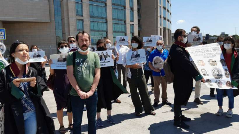 Ölüm orucundaki Timtik ve Ünsal için adalet nöbeti