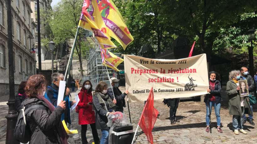 Paris Komününün direnişçi kadınları anıldı