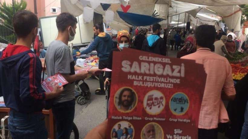 Sarıgazi’de festival çalışmaları sürüyor