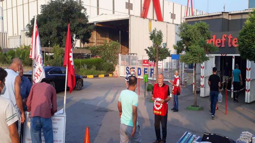 Saygılı “Korkarak ve boyun eğerek değil Limter-İş ile haklarımızı alabiliriz”