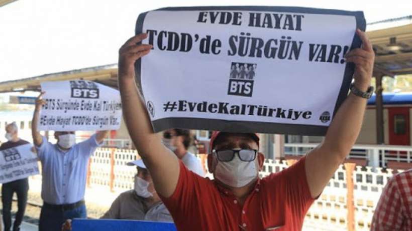 TCDDden BTSnin yarın yapacağı yürüyüşe izin vermeyin talebi