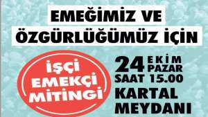 24 Ekim mitingi için çalışmalar sürüyor I Neden İşçi Emekçi mitingi?