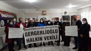 Kocaelilerden Gergerlioğlu kararına tepki: Tanımıyoruz