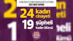 Mart ayında 24 kadın katledildi