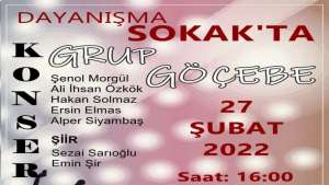 Sokak Kültür'den 27 şubat'ta 'Dayanışma SOKAK’ta' konseri