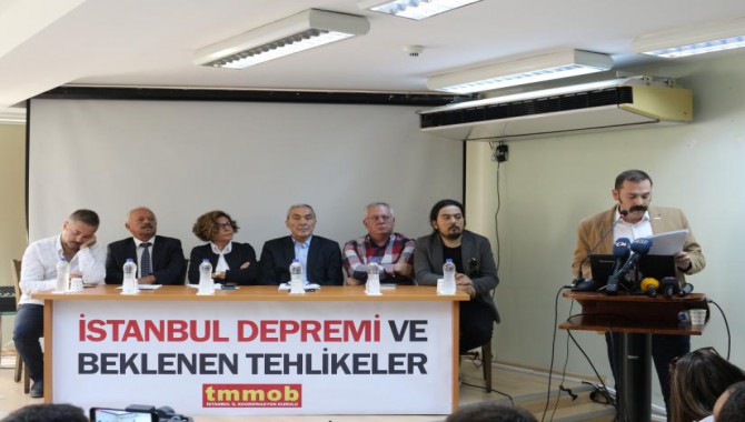 TMMOB: İstanbul depremi, tehlikeler ve alınması gereken önlemler