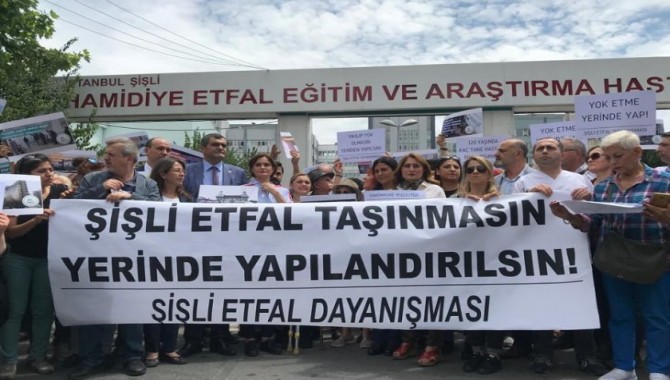 TMMOB: Şişli Etfal yerinde güçlendirilebilir