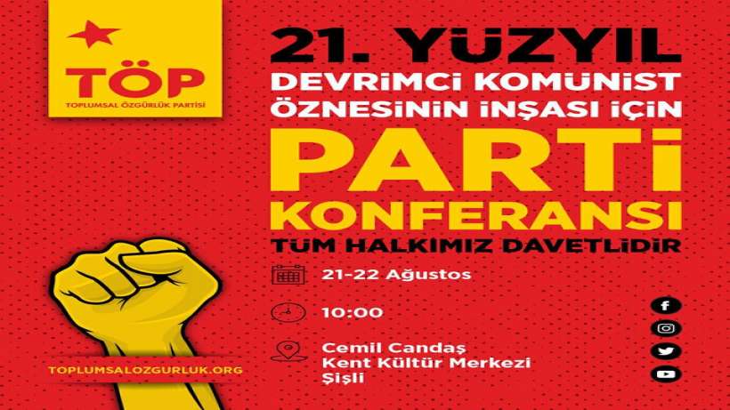 TÖP’den “21. yüzyıl devrimci komünist öznesinin inşası için konferans”