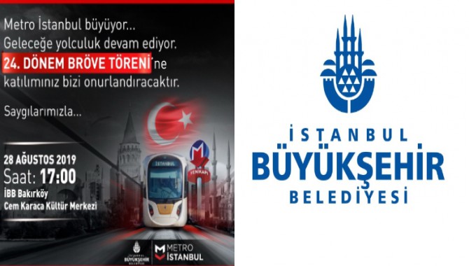 Tren sürücülerine bröveleri Ekrem İmamoğlu’ndan