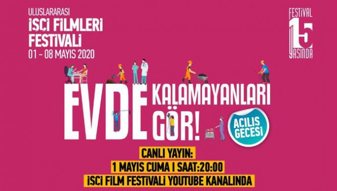 Uluslararası İşçi Filmleri Festivali başladı