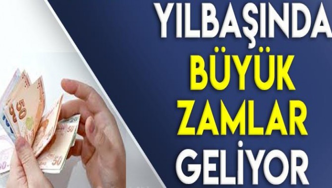 Vergi, harç ve cezalara yapılan zamlar yürürlüğe girdi: İşte kalem kalem zam oranları…