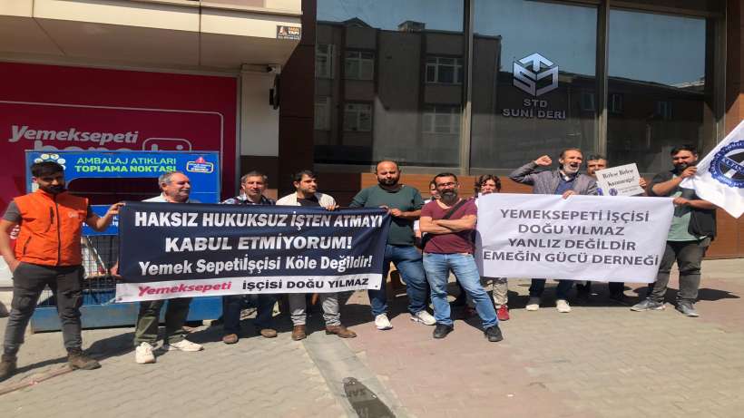 Yemeksepeti nöbeti 2. gününde