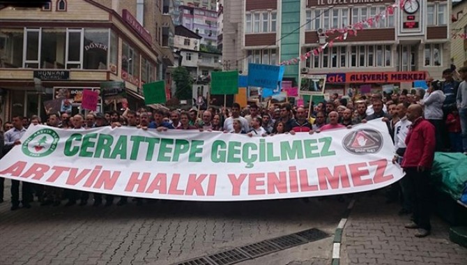 Yeşil Artvin Derneği: Çevre dostlarını Cerattepe davasına bekliyoruz